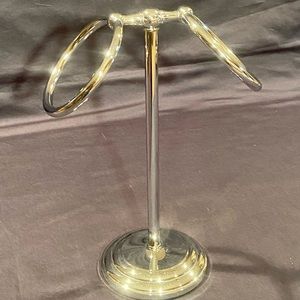 Countertop Towel Ring - Polished Chrome